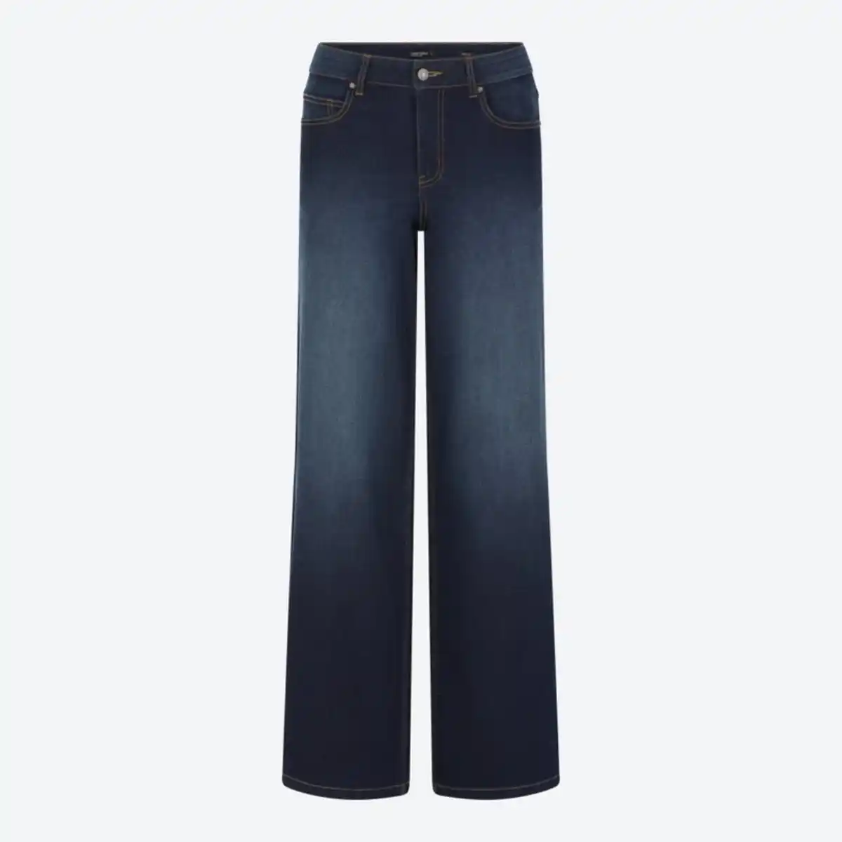 Bild 2 von Damen-Wideleg-Jeans mit leichter Waschung