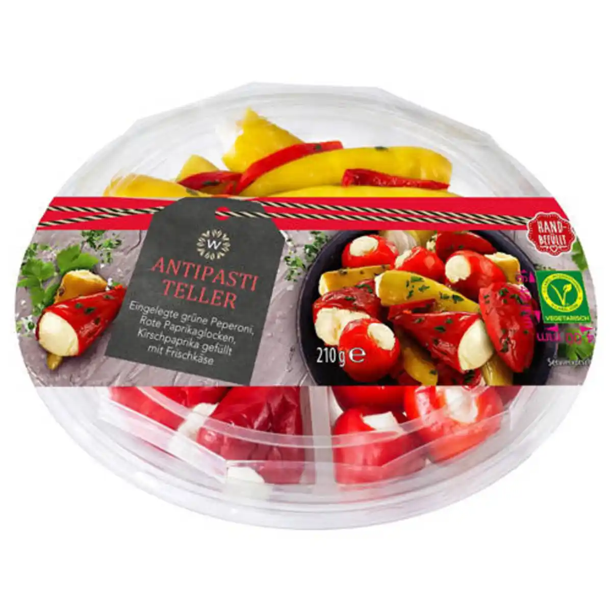 Bild 1 von WONNEMEYER Antipasti Teller 210 g, Peperoni-Paprika
