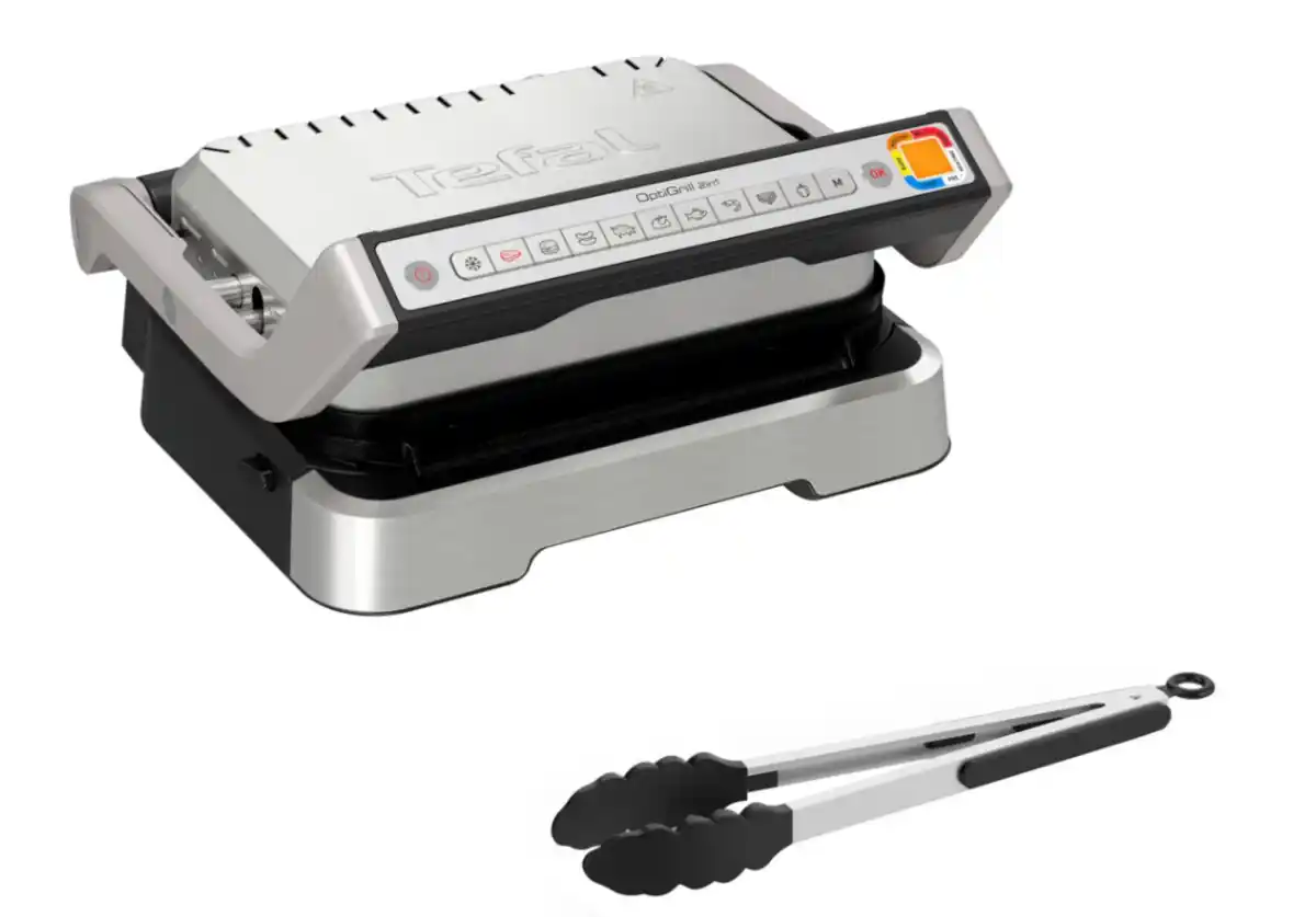 Bild 1 von Optigrill 2in1 GC773D  Inox inkl. Grillzange