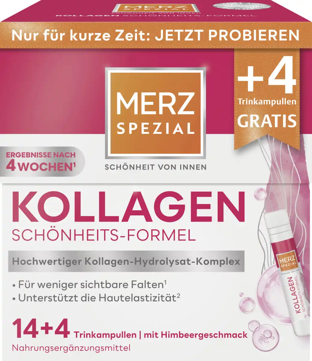 Bild 1 von Merz Spezial Kollagen Schönheits-Formel Trinkampullen, 450 ml