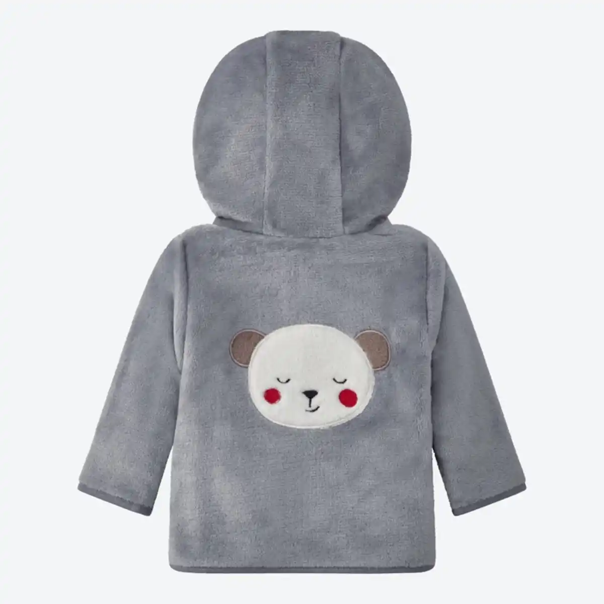 Bild 4 von Baby-Plüsch-Jacke mit Kapuze