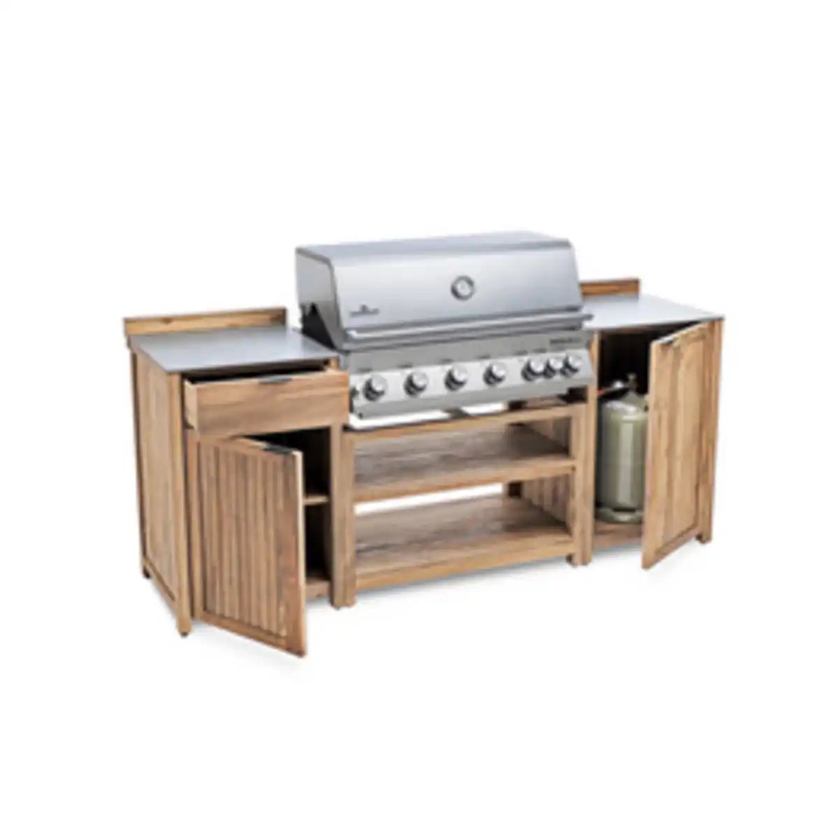 Bild 2 von Grill, Gasgrill, Merlin L63,5xB214xH115,8cm