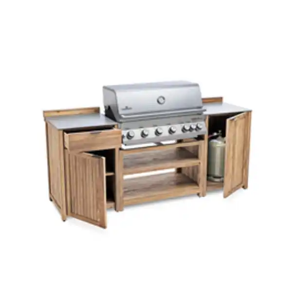 Bild 2 von Grill, Gasgrill, Merlin L63,5xB214xH115,8cm