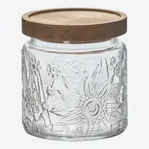 Vorratsglas mit Akaziendeckel
