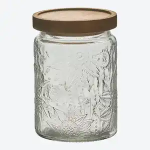 Vorratsglas mit Akaziendeckel