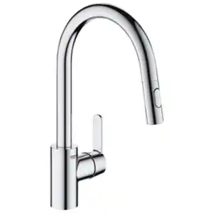 GROHE Spültischarmatur »Get«, Metall, glänzend, ⅜"