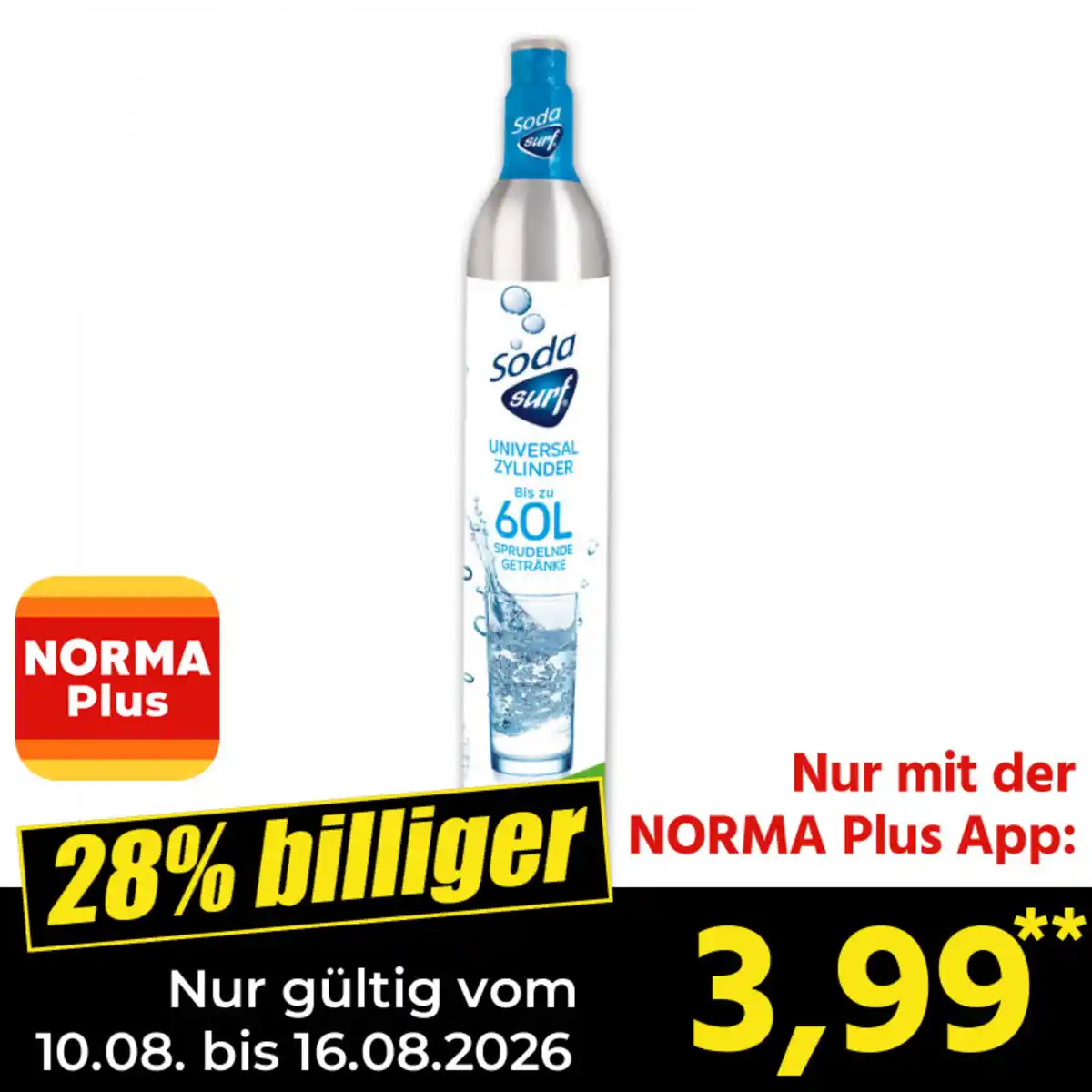 Bild 1 von Soda Surf CO2 Kohlensäurezylinde