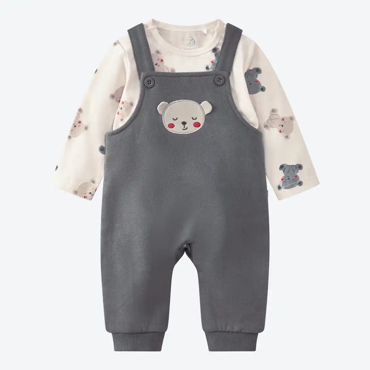 Bild 3 von Baby-Newborn-Set mit Bären-Motiv, 2-teilig