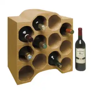 DECOSA Flaschenbox, BxHxT: 43 x 40 x 28 cm, terra