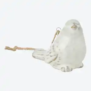 Deko-Vogel aus Steingut, Höhe ca. 5 cm