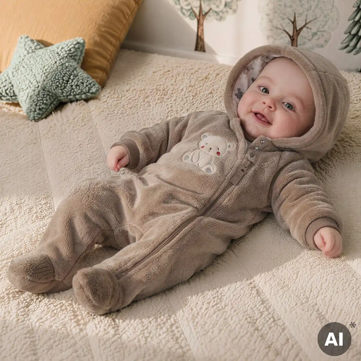 Bild 1 von Baby-Overall aus Coralfleece