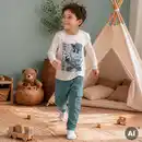 Bild 3 von Kinder-Jungen-Jogginghose mit Taschen