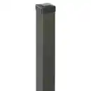 Bild 1 von POLBRAM STEEL GROUP SP. Z O.O. SP.K. Torpfosten »Sia«, BxLxH: 7 x 7 x 103 cm, zum Aufschrauben Einzeltor für Zaun Sia/ Matt