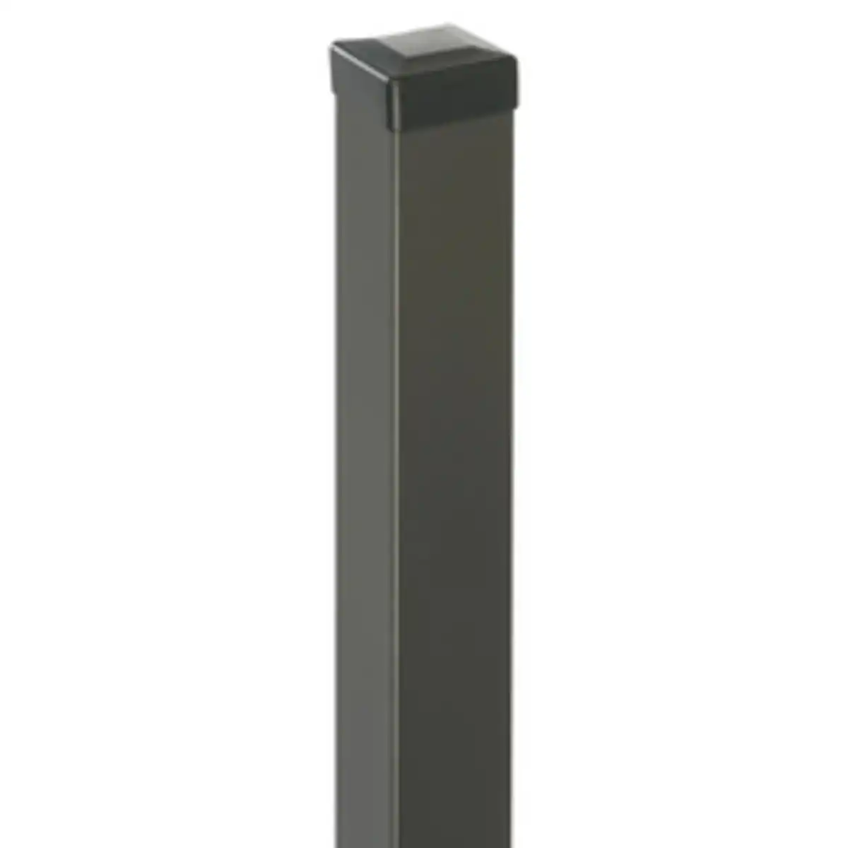 Bild 1 von POLBRAM STEEL GROUP SP. Z O.O. SP.K. Torpfosten »Sia«, BxLxH: 7 x 7 x 103 cm, zum Aufschrauben Einzeltor für Zaun Sia/ Matt
