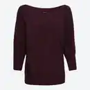 Bild 1 von Damen-Pullover mit U-Bootausschnitt