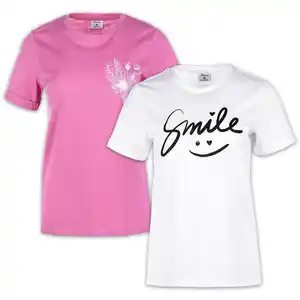 Jasminella T-Shirt mit Druck 2er-Set