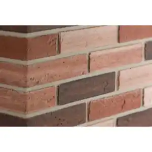 ELABRICK Eckverblender »Kansas«, 210/100 x 50 mm, rot/beige/braun, 1,5m²
