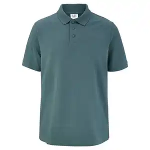 UP2FASHION MEN Herren Piqué-Poloshirt, Grün, M