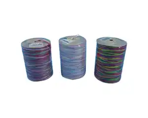novooo Geschenkband Raffia Multi