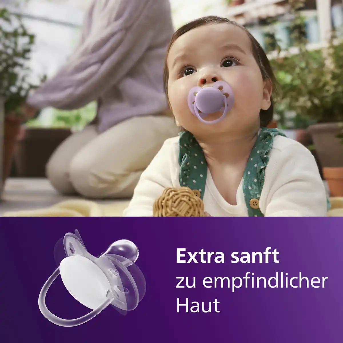 Bild 3 von PHILIPS AVENT Soother Soft Schnuller 0-6 Monate