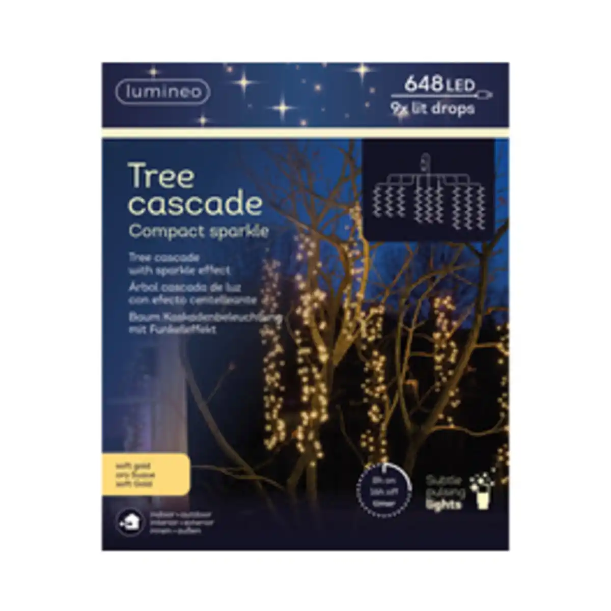 Bild 2 von LED-Lichterkette, Baumkaskade compact Outdoor