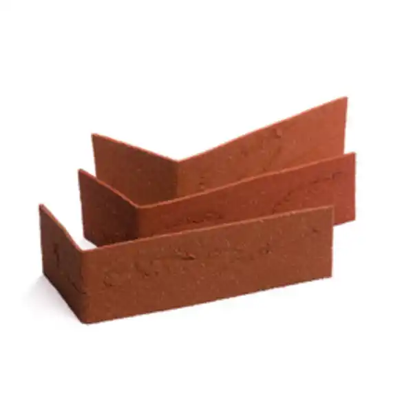 Bild 3 von ELABRICK Eckverblender »Oregon«, 240/115 x 71 mm, rot/braun, 2m²
