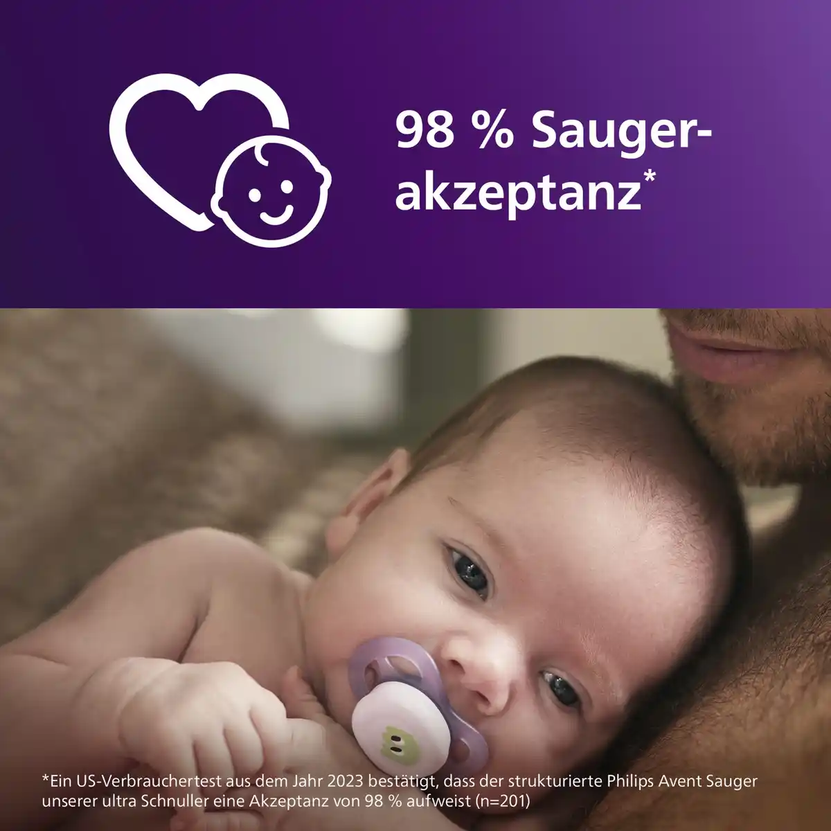 Bild 2 von PHILIPS AVENT Ultra Soft Schnuller 6-18 Monate