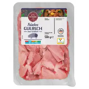 MEINE METZGEREI Gulasch vom Schwein 500 g