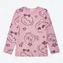 Bild 2 von Kinder-Mädchen-Langarmshirt mit hohem Baumwollanteil