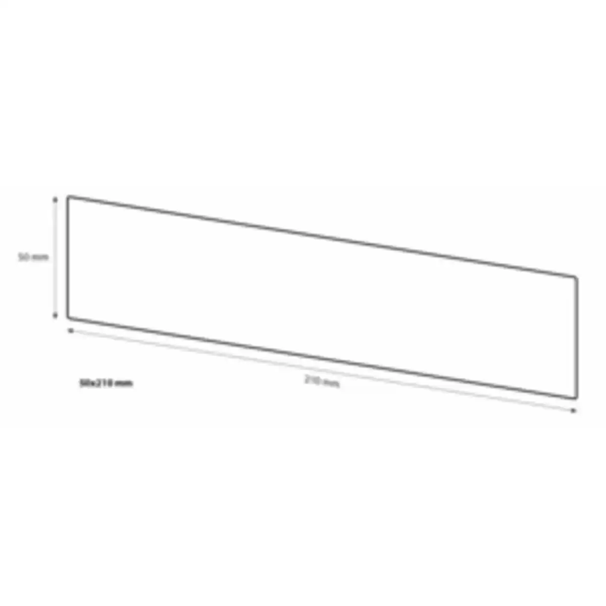 Bild 3 von ELABRICK Flachverblender »Kansas«, 210 x 50 mm, rot/beige/braun, 1m²