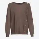 Bild 1 von Damen-Pullover mit dekorativer Knopfleiste