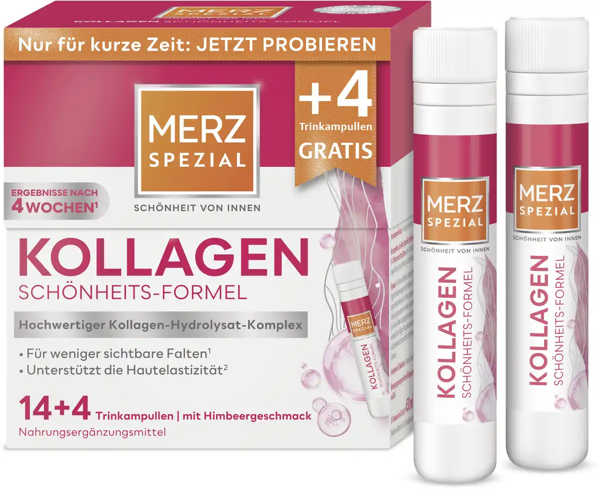 Bild 4 von Merz Spezial Kollagen Schönheits-Formel Trinkampullen, 450 ml
