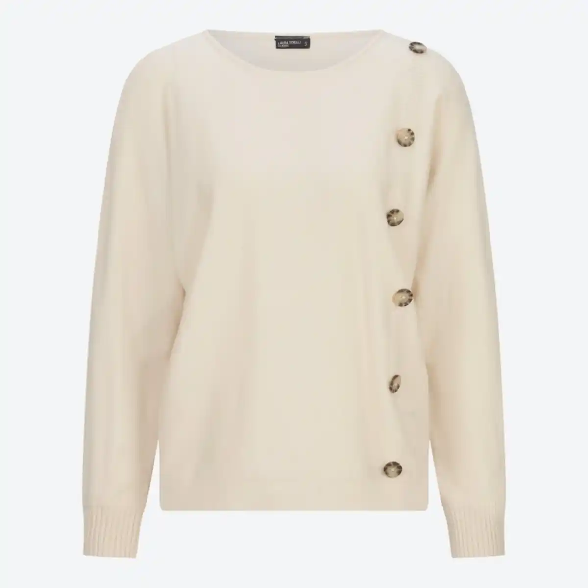 Bild 2 von Damen-Pullover mit dekorativer Knopfleiste