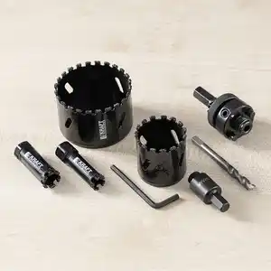 Kraft Werkzeuge Karbid-Lochsägen-Set 8-tlg.
