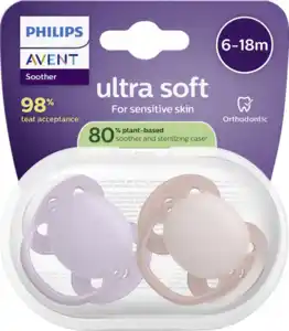 PHILIPS AVENT Ultra Soft Schnuller 6-18 Monate