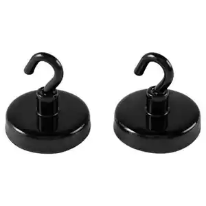 HOME CREATION Magnete, Haken, Schwarz
