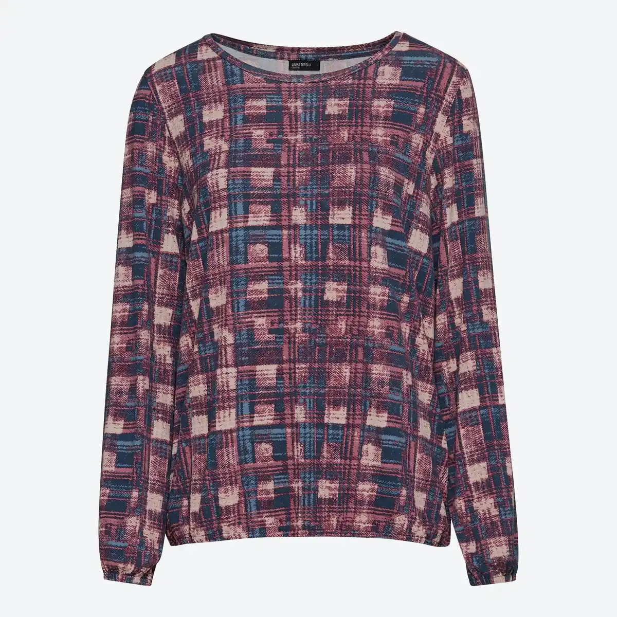 Bild 1 von Damen-Langarmshirt mit elastischem Bund