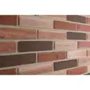 Bild 1 von ELABRICK Flachverblender »Kansas«, 210 x 50 mm, rot/beige/braun, 1m²