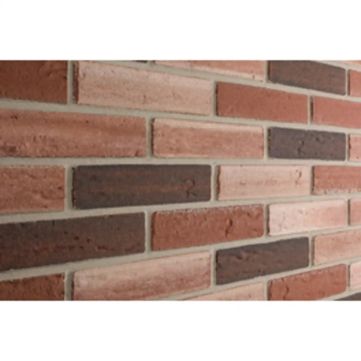 Bild 1 von ELABRICK Flachverblender »Kansas«, 210 x 50 mm, rot/beige/braun, 1m²