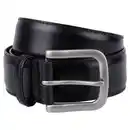 Bild 1 von UP2FASHION Herren Ledergürtel, Glattes Schwarz, 95