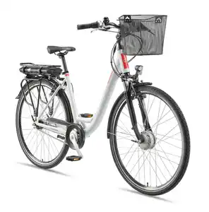 Damen City E-Bike RC657 Multitalent mit 7-Gang Shimano Nabenschaltung, Weiß