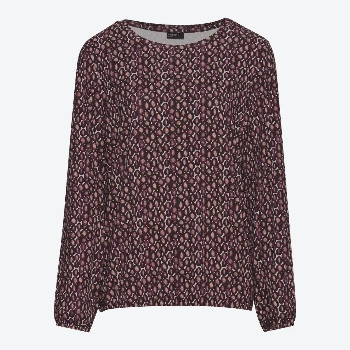 Bild 1 von Damen-Langarmshirt mit elastischem Bund