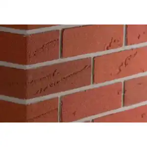 ELABRICK Eckverblender »Oregon«, 240/115 x 71 mm, rot/braun, 2m²