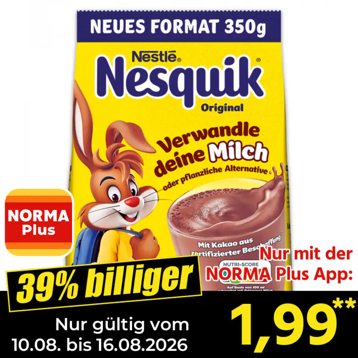 Bild 1 von Nesquik Kakaogetränk