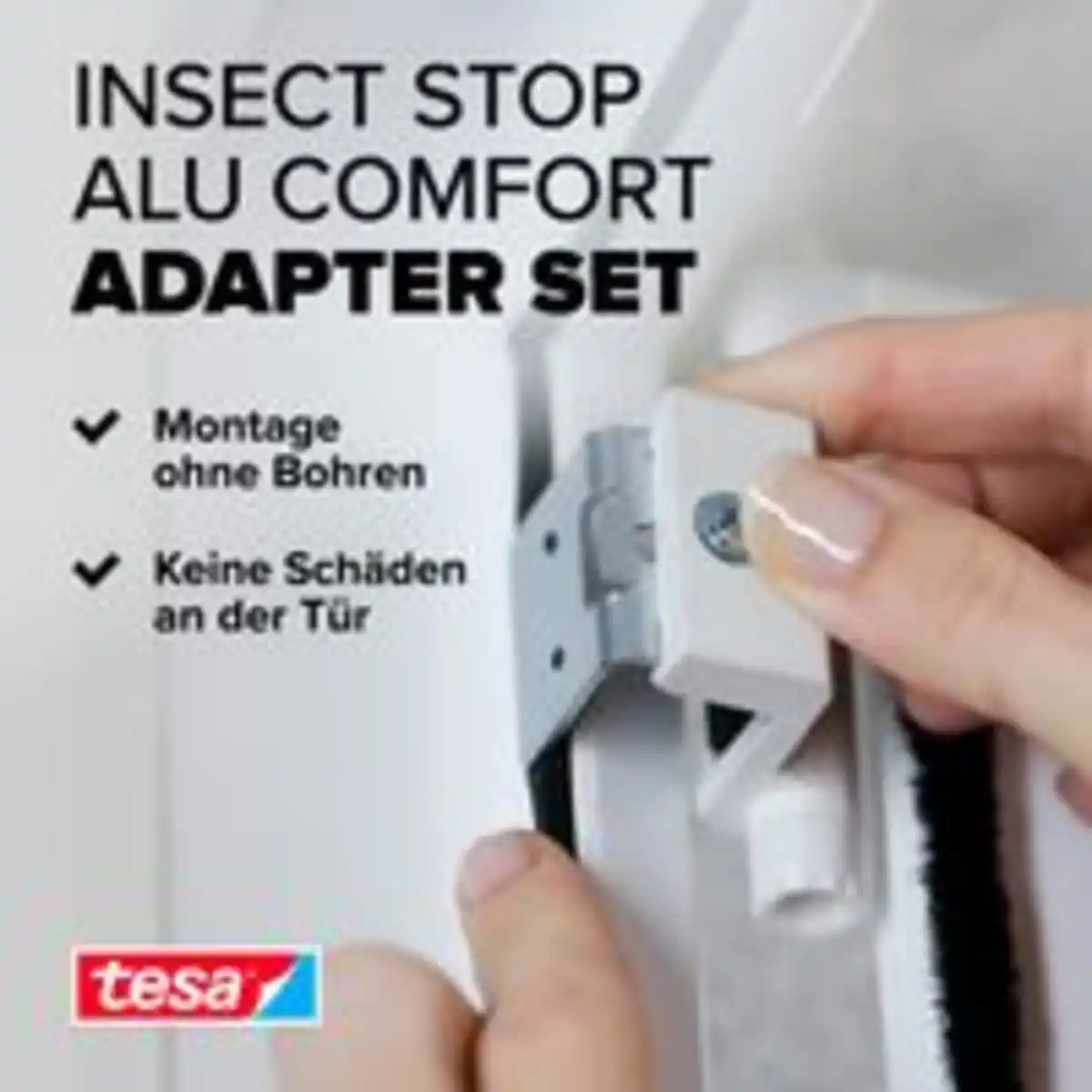 Bild 2 von Fliegengitter Adapter-Set für ALU-Türen, weiß