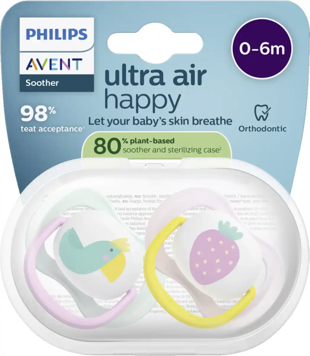 Bild 1 von PHILIPS AVENT Soother Air Schnuller 0-6 Monate