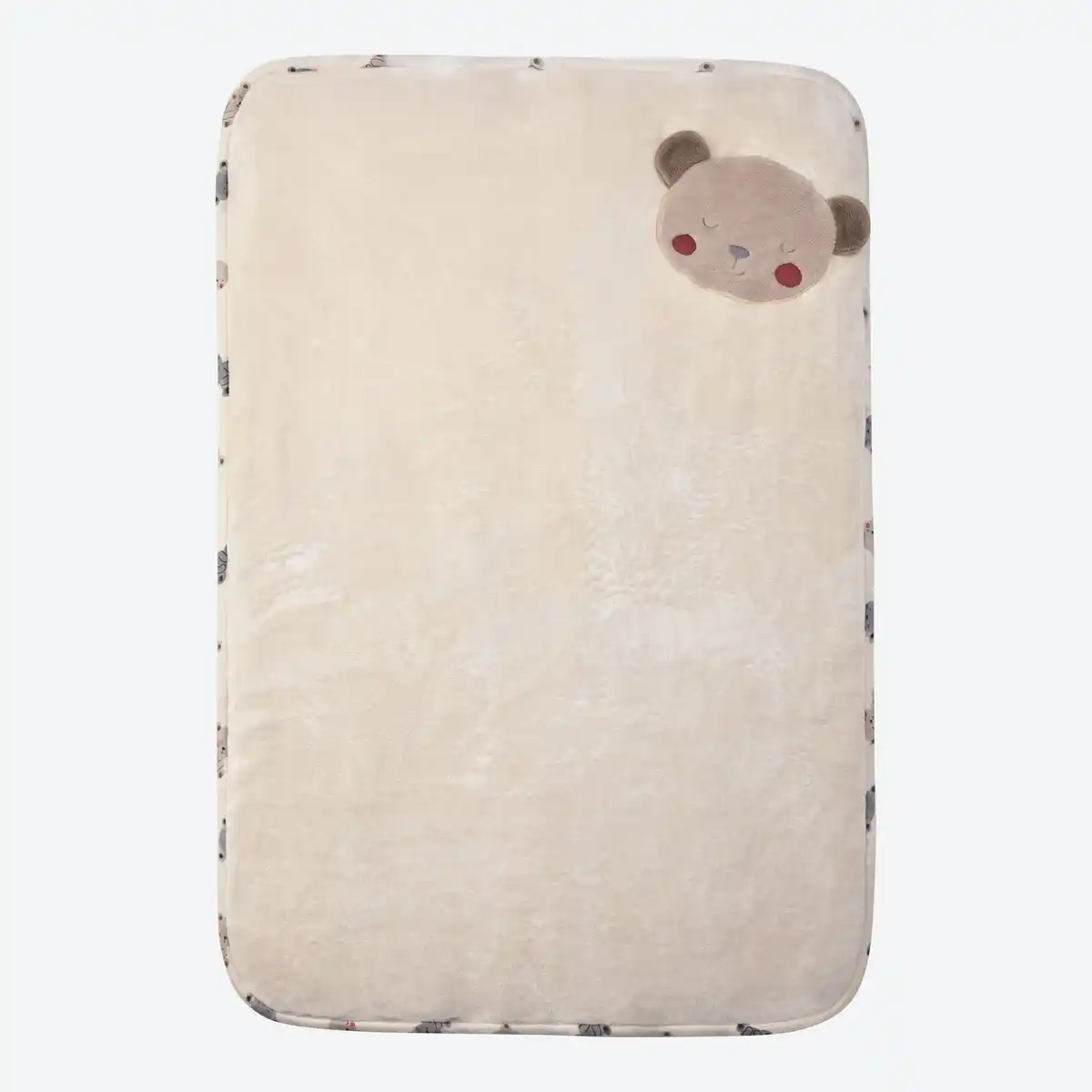 Bild 1 von Wattierte Baby-Decke mit Bären-Motiv