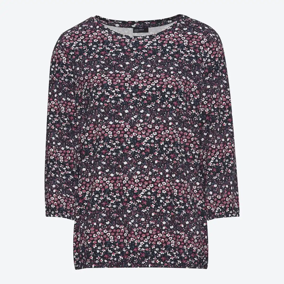 Bild 1 von Damen-Langarmshirt mit elastischem Bund