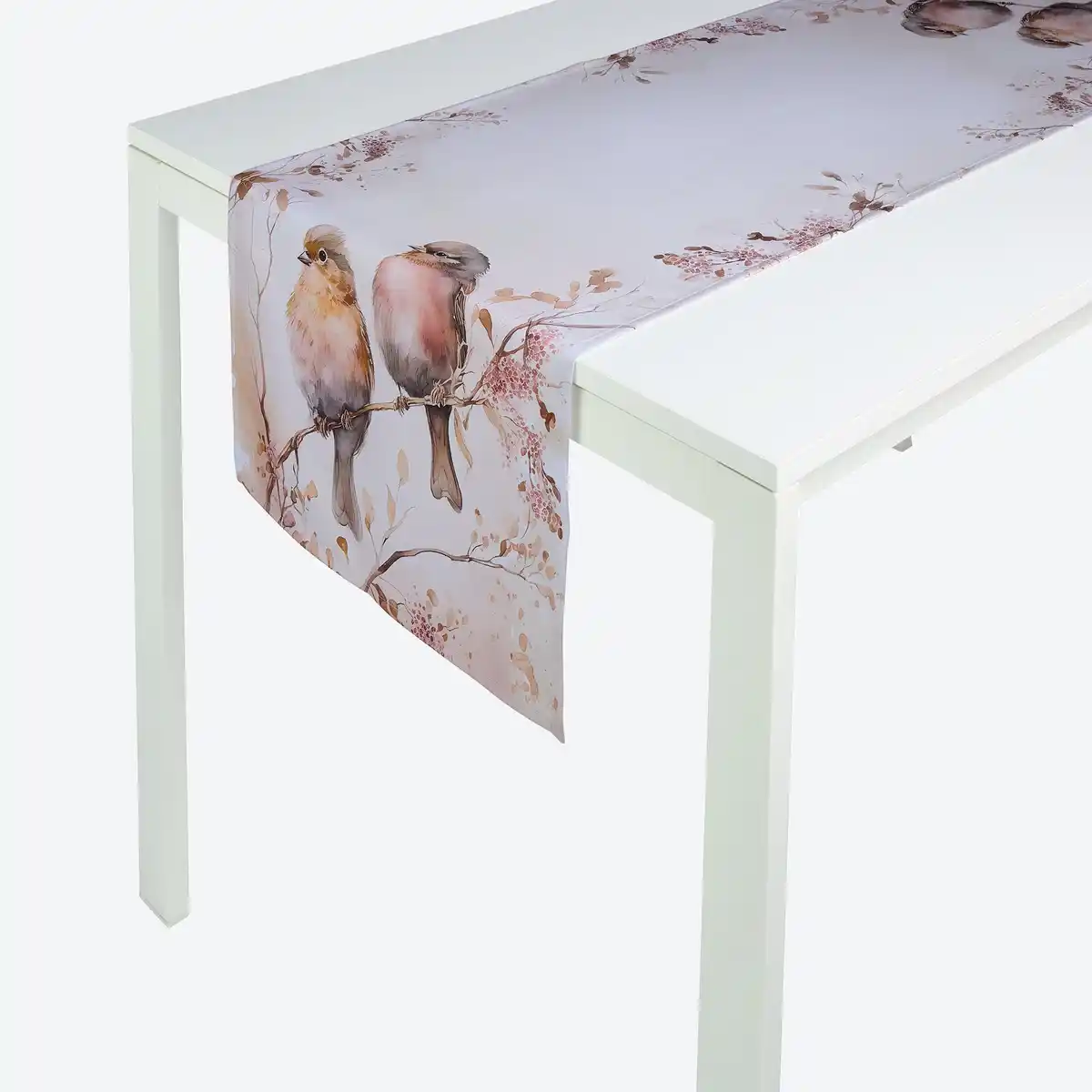 Bild 1 von Tischläufer mit Vogeld-Motiv, ca. 40x140 cm