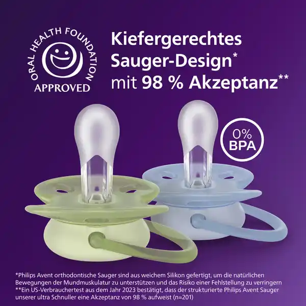 Bild 2 von PHILIPS AVENT Soother Soft Schnuller 0-6 Monate